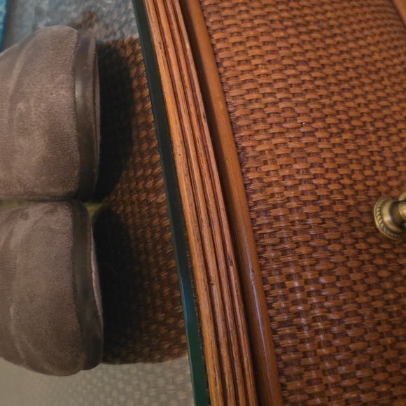 Gray Faux Suede Booties Size 8.5 (#17) - Picture 5 of 8
